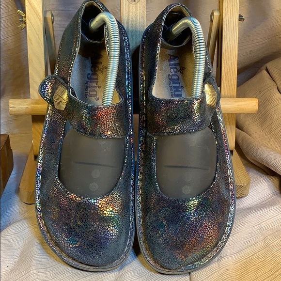 Alegria iridescent platform maryjanes - Picture 7 of 16